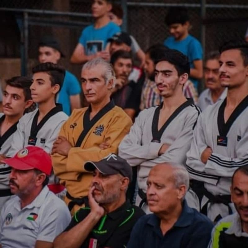 صالة التايكواندو للمدرب زياد حمشو