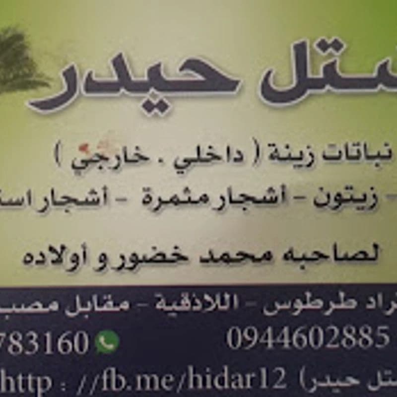Haider Nursery