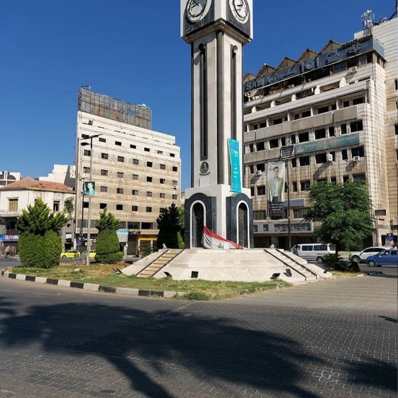 ساحة ساعة حمص الجديدة