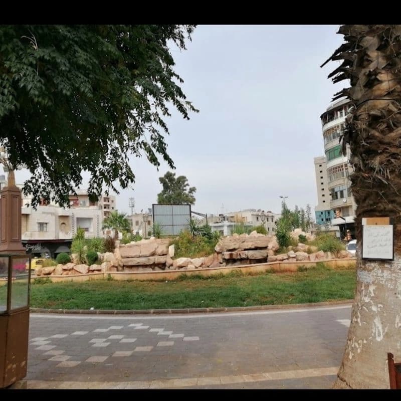 ساحة حمص شارع الغوطة